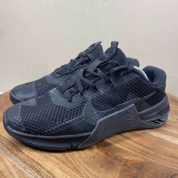 Nike Metcon 7 Black Anthracite Mens Triple Black Size 7 Gym Shoes CZ8281-001 main image 5